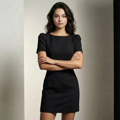 MUSE | Vestido mini manga corta