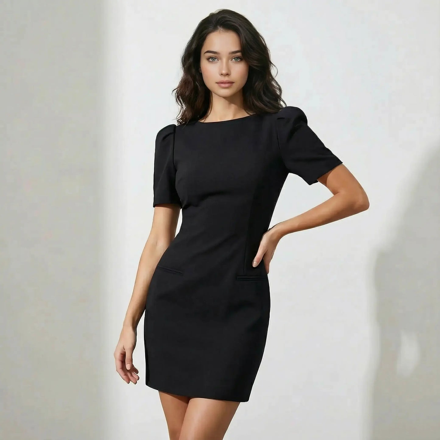 MUSE | Vestido mini manga corta