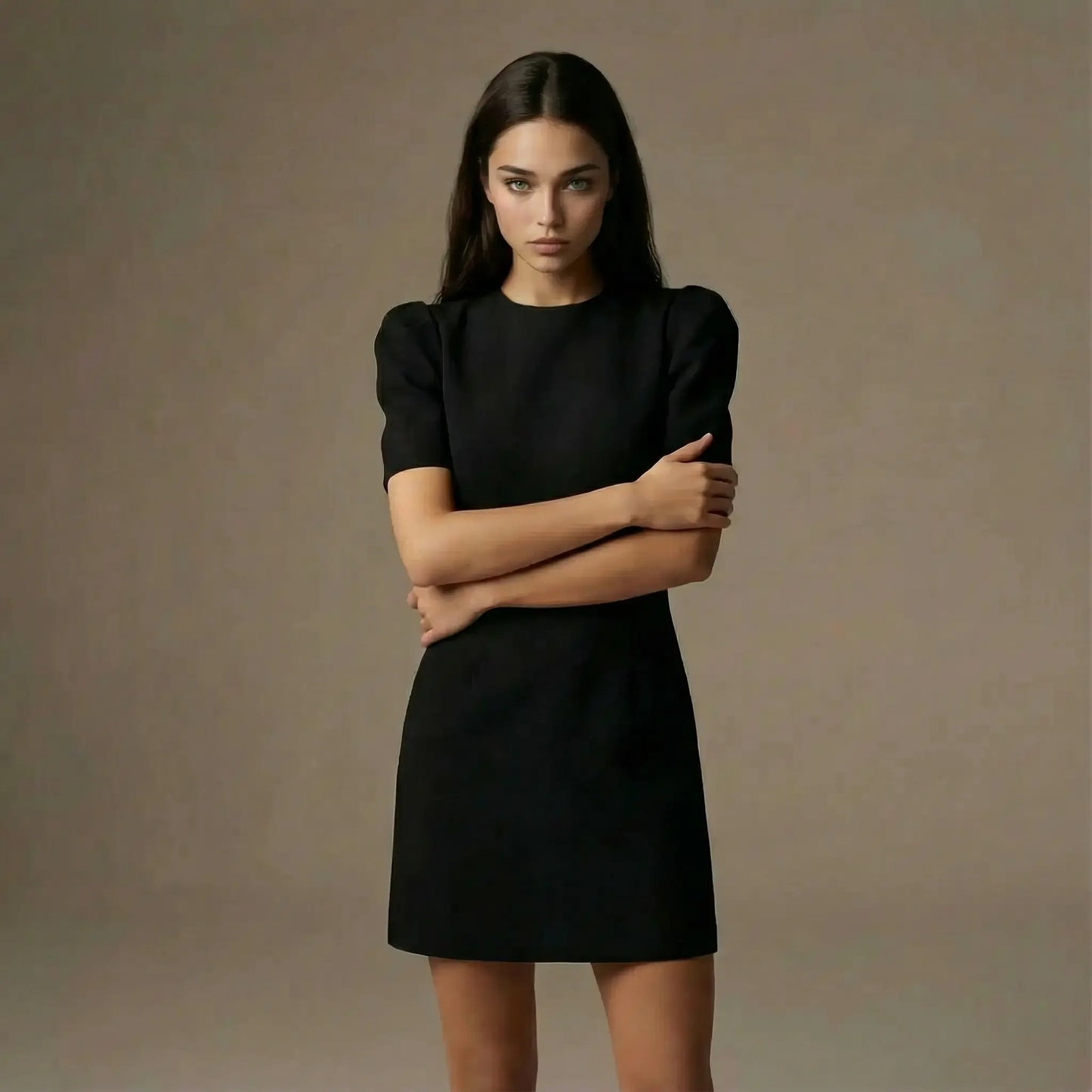 MUSE | Vestido mini manga corta