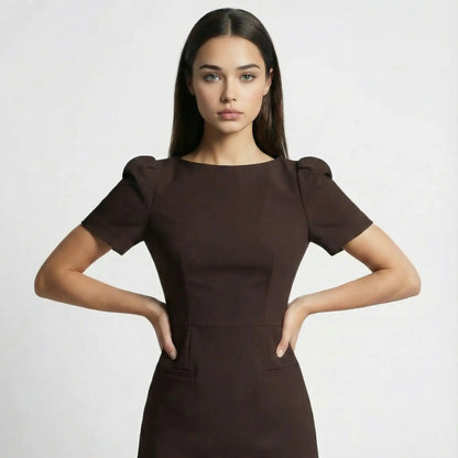 MUSE | Vestido mini manga corta