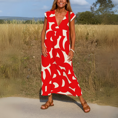 MARIA | Vestido geométrico