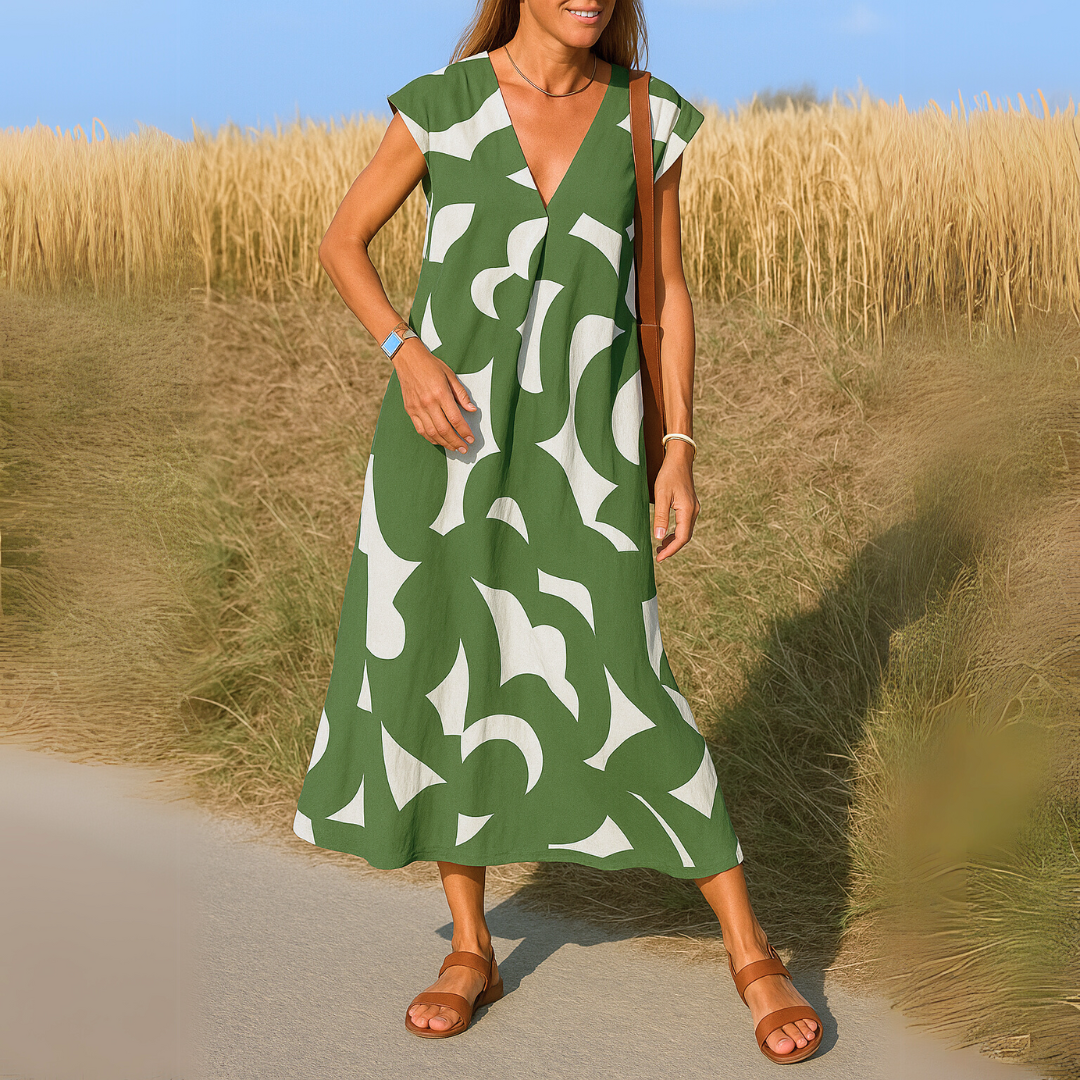MARIA | Vestido geométrico
