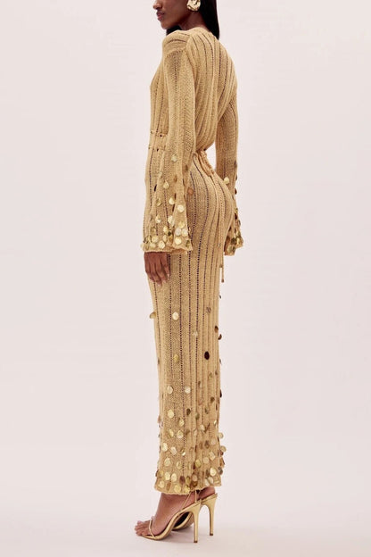 EMMA | Maxivestido brillante