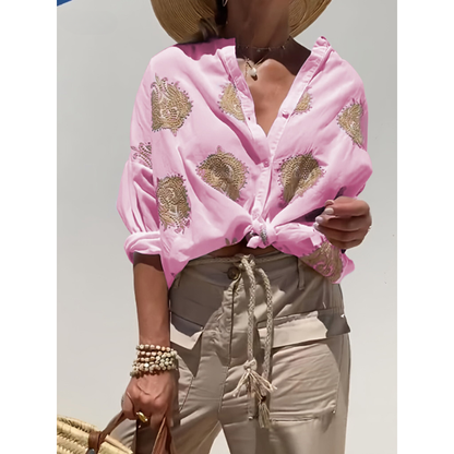 LINA | Blusa boho-chic
