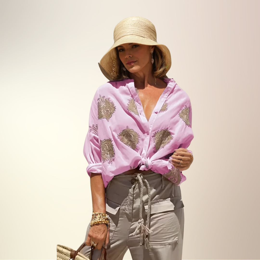 LINA | Blusa boho-chic