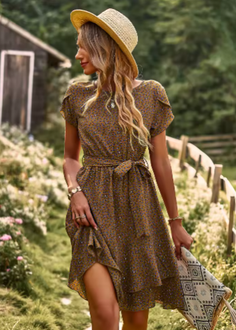 MARICARMEN | Vestido con volados