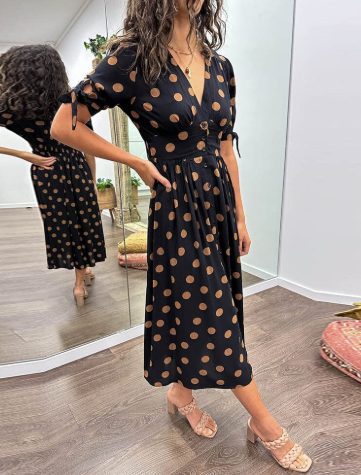 MAXIMA | Vestido a lunares