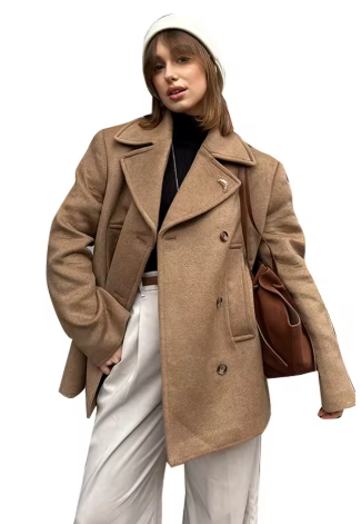 MANTECO | Abrigo de lana oversize