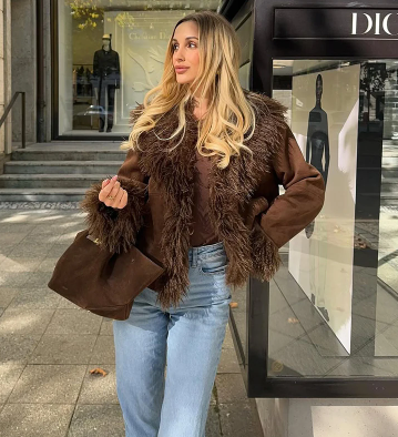 CAZADORA DOBLE FAZ EFECTO PELO