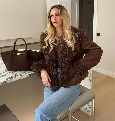 CAZADORA DOBLE FAZ EFECTO PELO