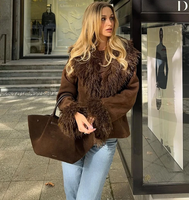 CAZADORA DOBLE FAZ EFECTO PELO