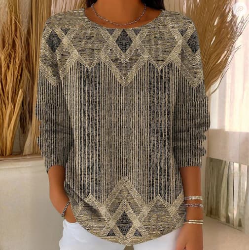 SERENITY | Blusa rayas manga larga