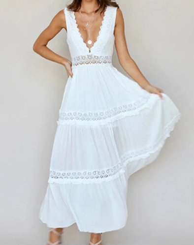ARIANE | Vestido blanco