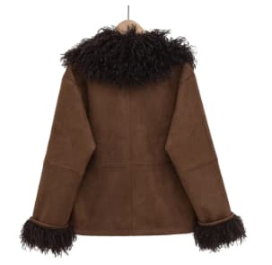 DOUBLE-SIDED FUR-EFFECT JACKET