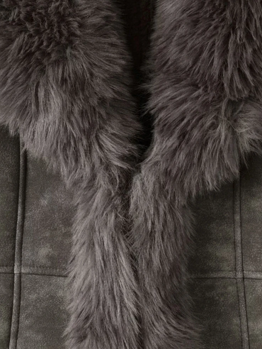 CHAQUETA EFECTO ANTE PELO