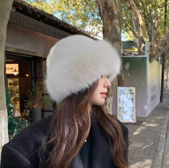 HUSH | Gorro bucket de pelo sintético esponjoso