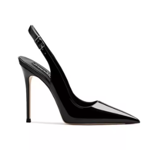 VIXEN | Stilettos charol con tobillera ajustable