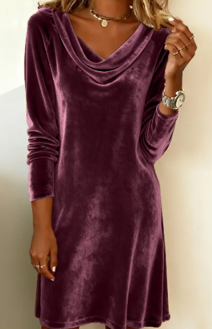 ETOILE | Vestido midi de terciopelo