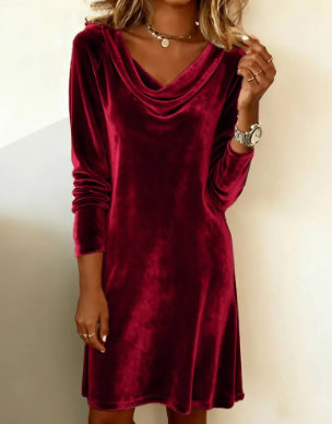 ETOILE | Vestido midi de terciopelo