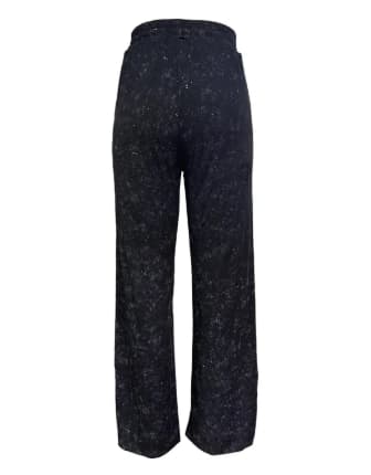 GLITTER | Pantalón palazzo lentejuelas cintura alta