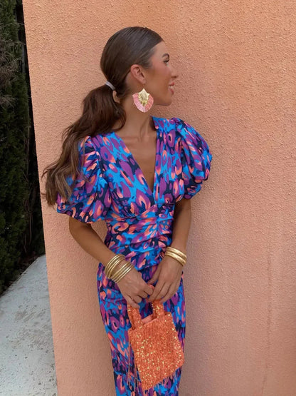 MARISOL | Vestido con pliegues