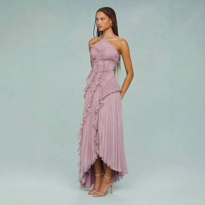 DELFINA | Vestido drapeado