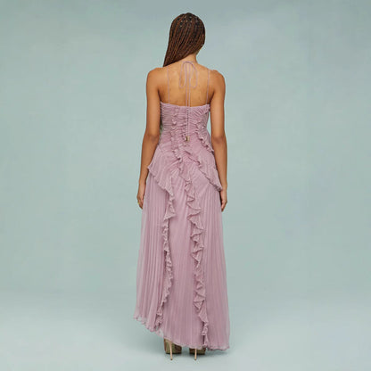 DELFINA | Vestido drapeado