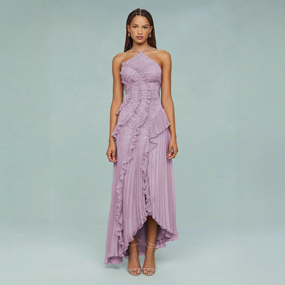 DELFINA | Vestido drapeado