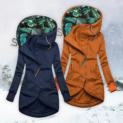 GIULIA | Chaqueta de invierno elegante con capucha