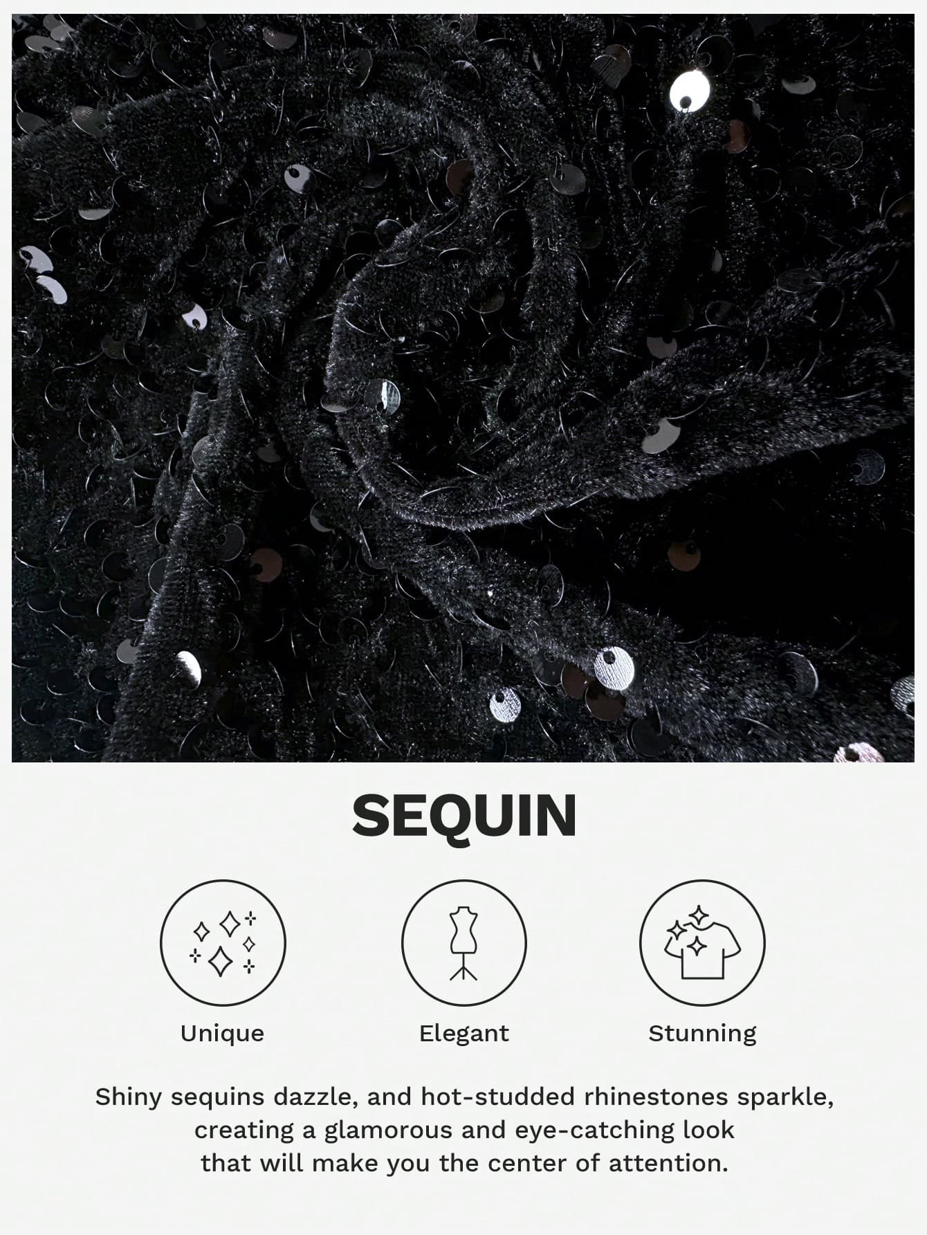 SPARK | Pantalón corto lentejuelas