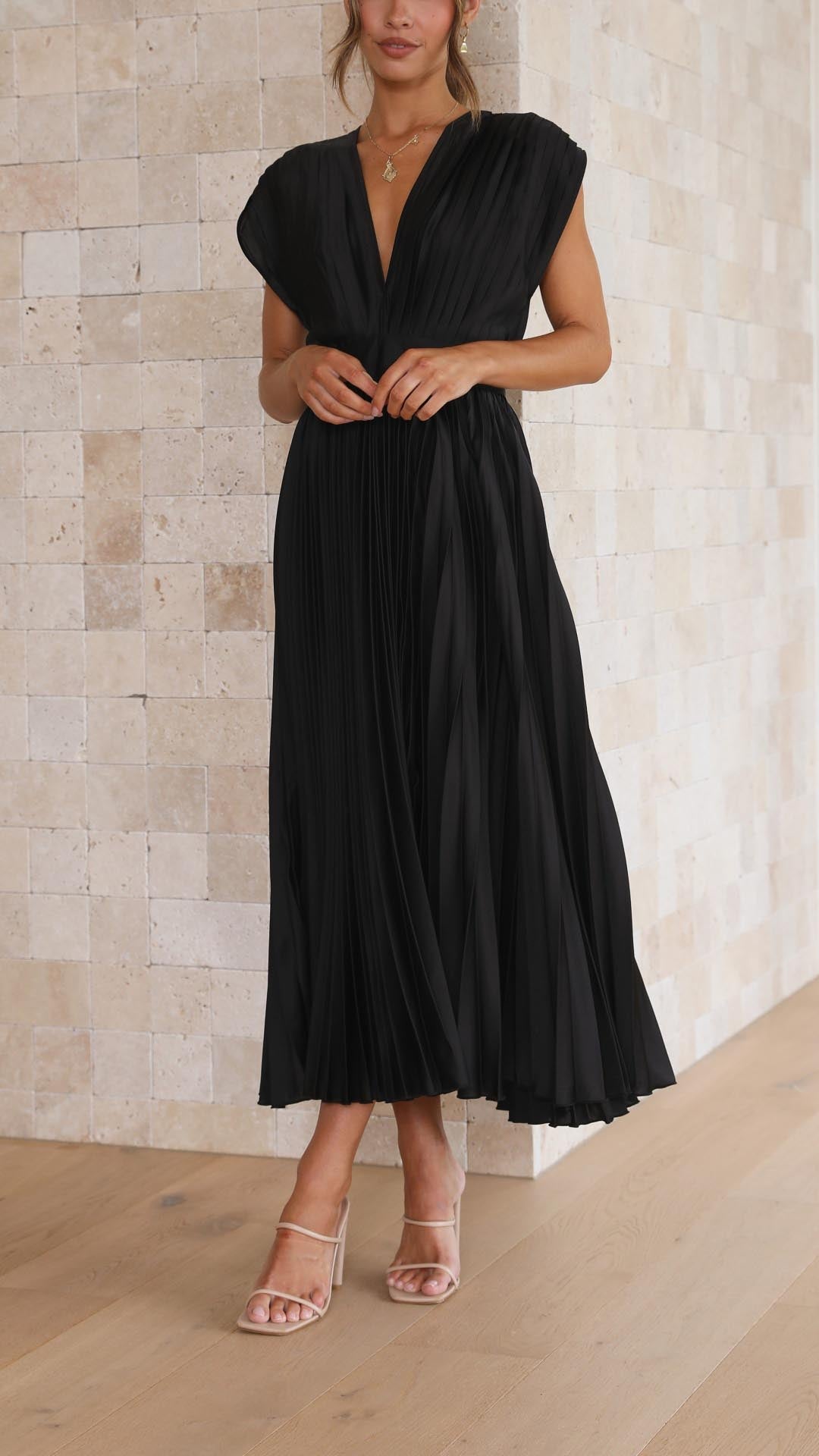 MARIANA | Vestido Plisado