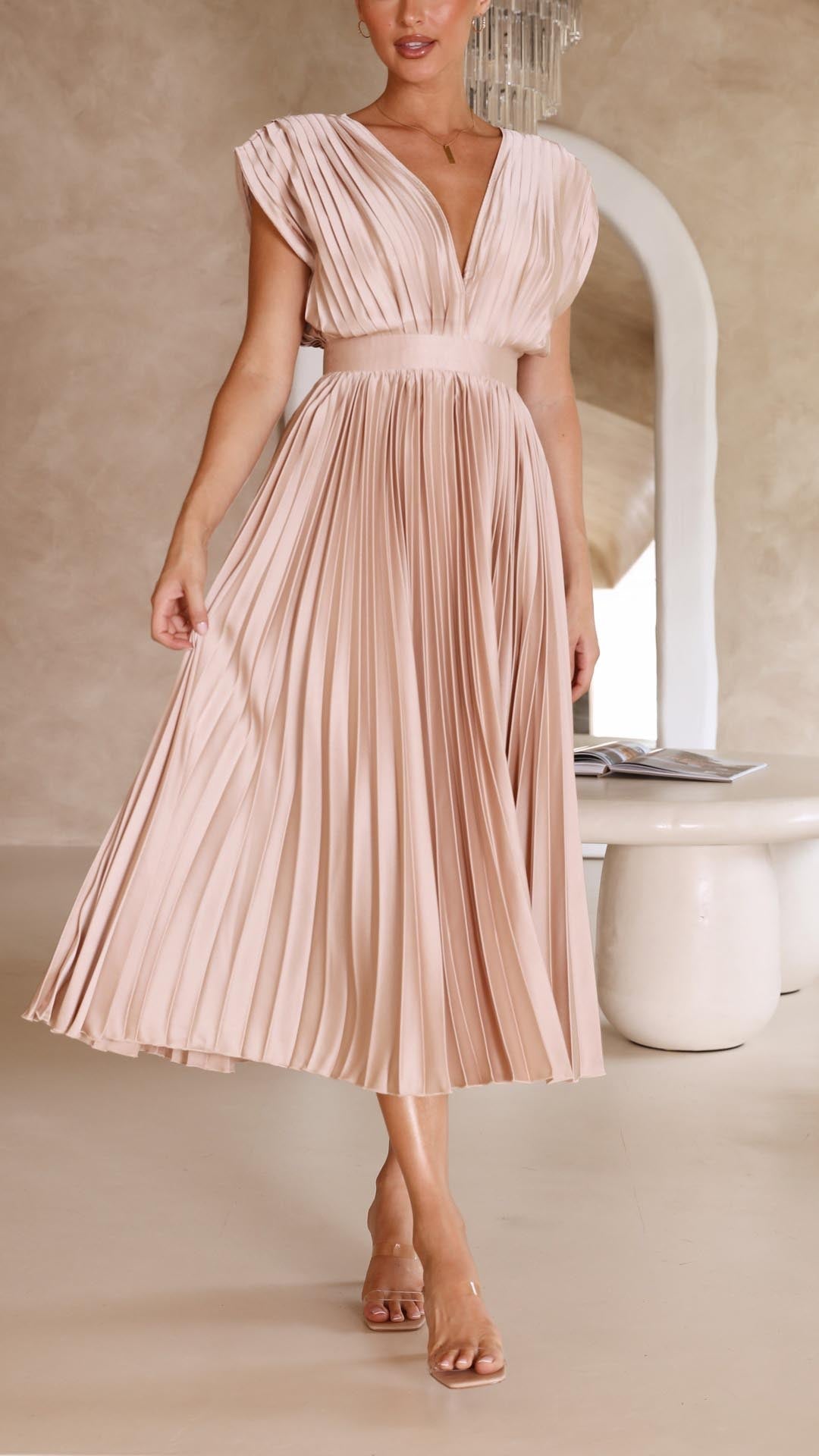 MARIANA | Vestido Plisado
