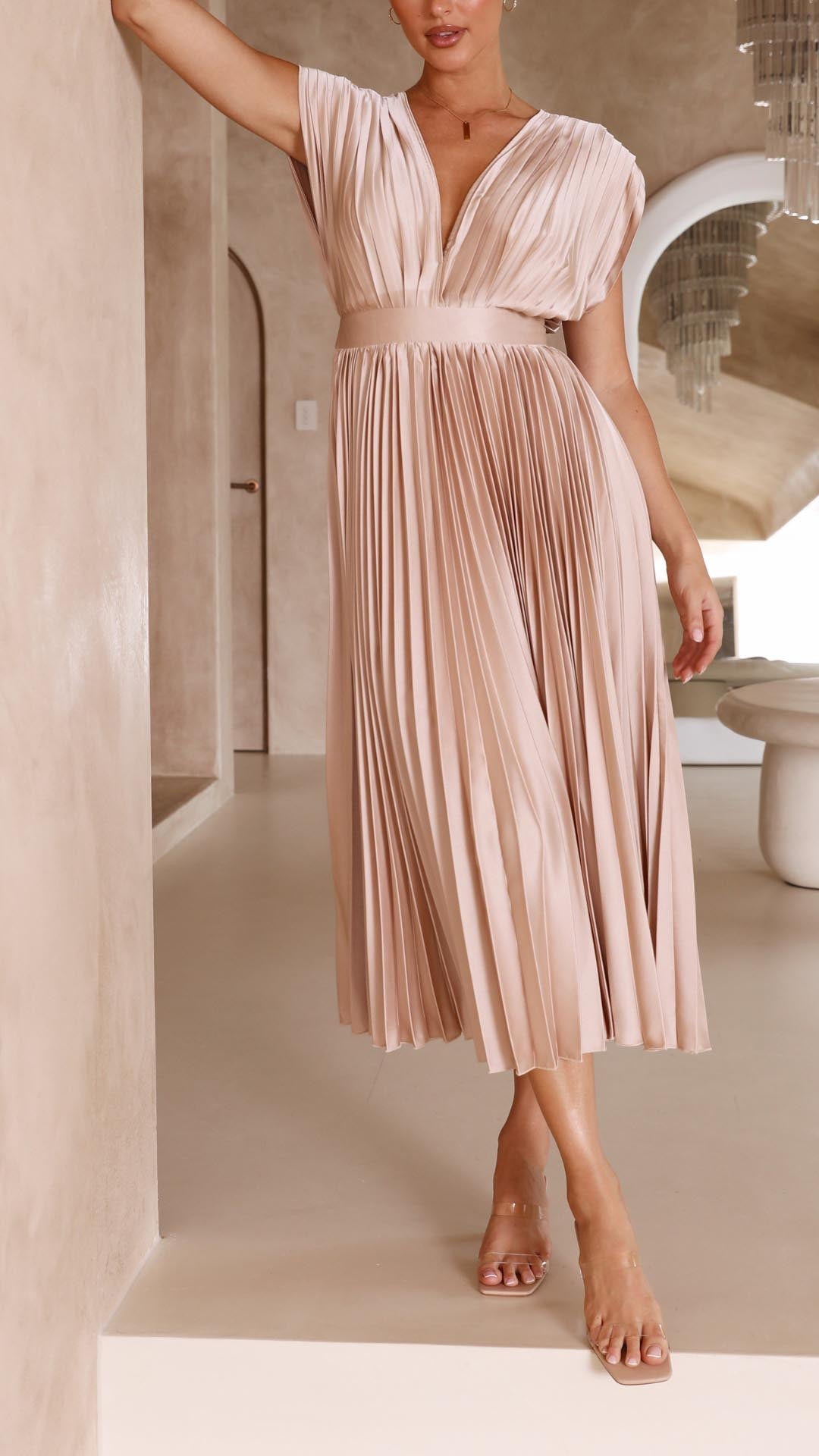 MARIANA | Vestido Plisado