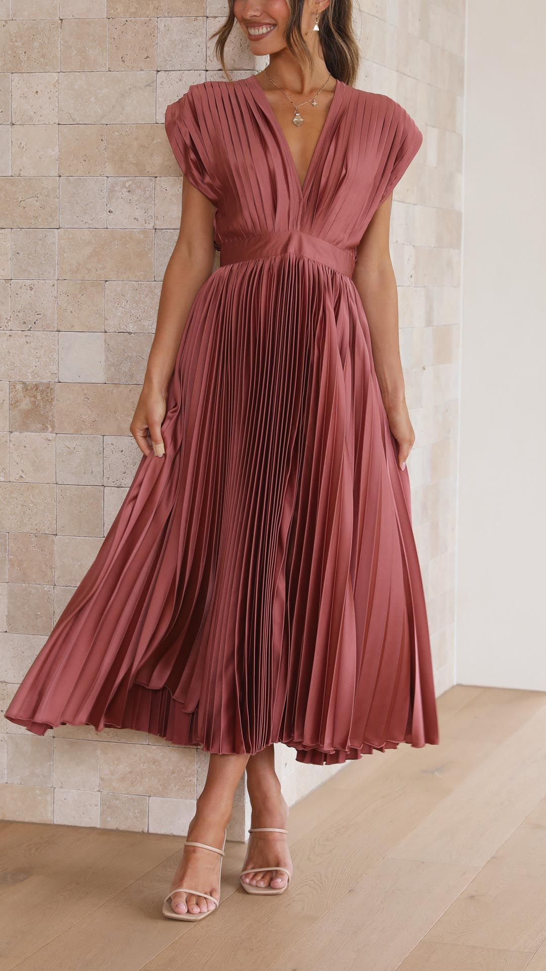 MARIANA | Vestido Plisado