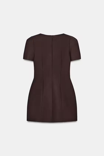 MUSE | Vestido mini manga corta