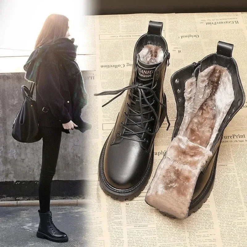 TANIAH | Botas de invierno forradas con efecto piel