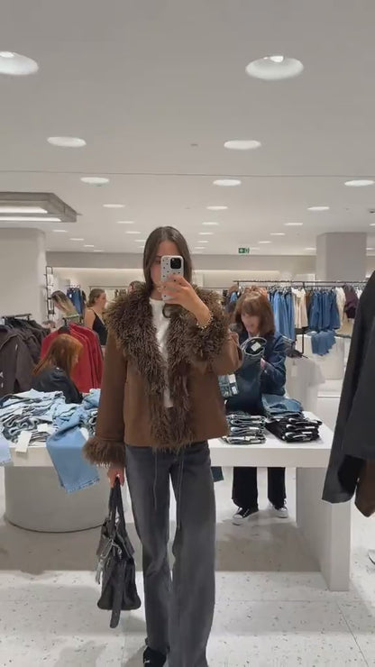 CAZADORA DOBLE FAZ EFECTO PELO