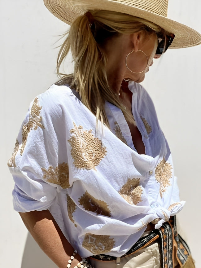 LINA | Blusa boho-chic