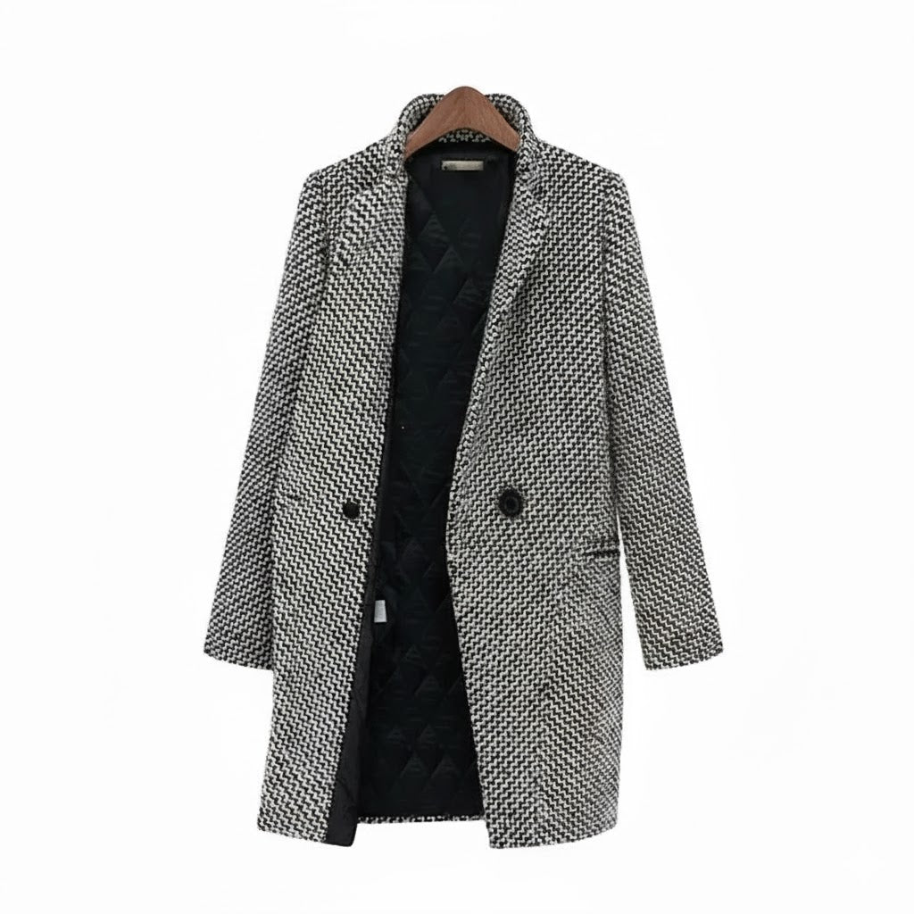 NAOMI | Abrigo elegante con textura